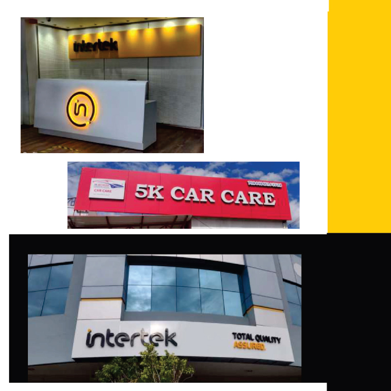 Modern ACP elevation work Coimbatore